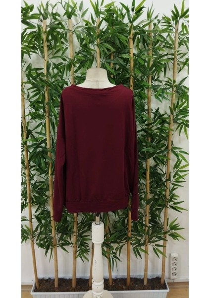 Kadın Uzun Kollu Bisiklet Yaka Viskon Iki Iplik Bluz indirimleri