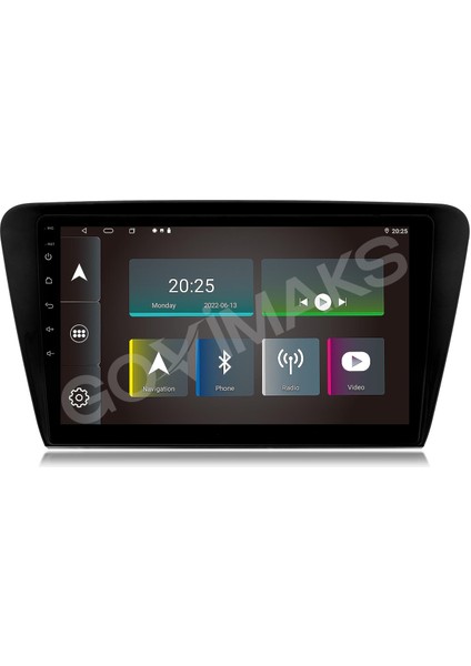 GOVİMAKS SKODA SUPER B 2015-2021 UYUMLU 4 GB RAM 64 GB HAFIZA ANDROID MULTIMEDIA TEYP