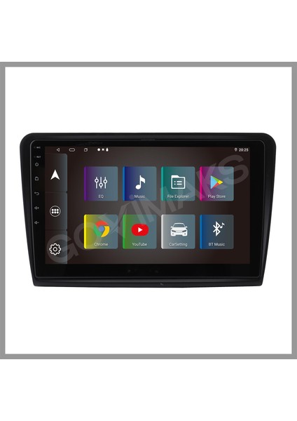 GOVİMAKS SKODA SUPER B 2009-2015 2 GB RAM 32 GB HAFIZA ANDROID MULTIMEDIA TEYP