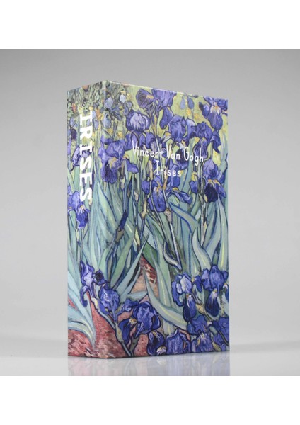 Van Gogh Irises Dekoratif Kitap Kutu