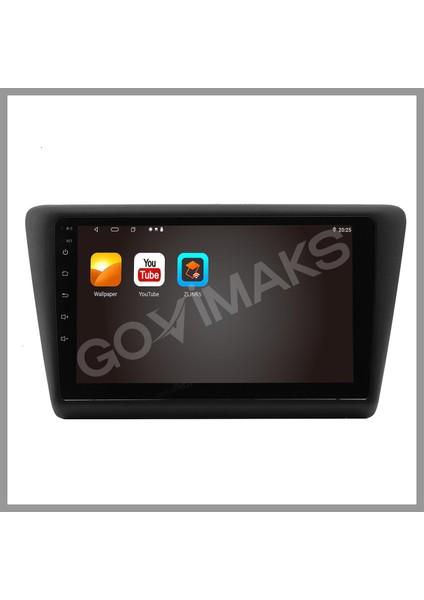 GOVİMAKS SKODA RAPİD 2013-2018 UYUMLU 2 GB RAM 32 GB HAFIZA ANDROID MULTIMEDIA TEYP
