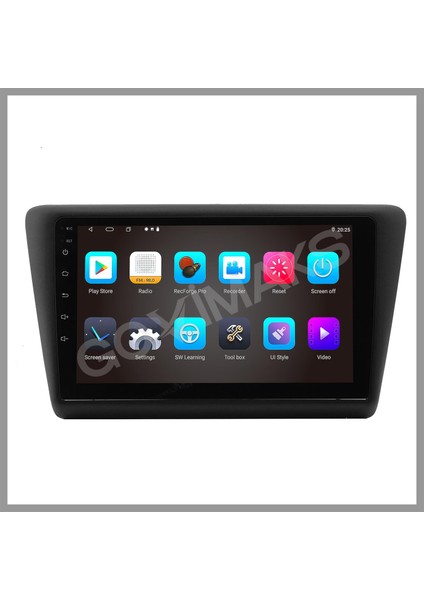 GOVİMAKS SKODA RAPİD 2013-2018 UYUMLU 2 GB RAM 32 GB HAFIZA ANDROID MULTIMEDIA TEYP