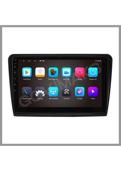 GOVİMAKS SKODA SUPER B 2009-2015 UYUMLU 8 GB RAM 128 GB HAFIZA ANDROID MULTIMEDIA TEYP