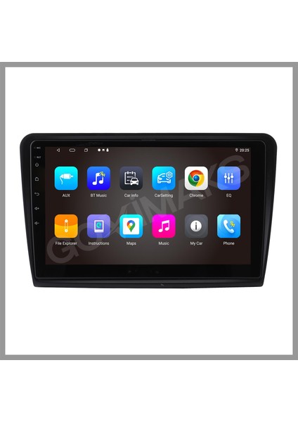 GOVİMAKS SKODA SUPER B 2009-2015 UYUMLU 8 GB RAM 128 GB HAFIZA ANDROID MULTIMEDIA TEYP