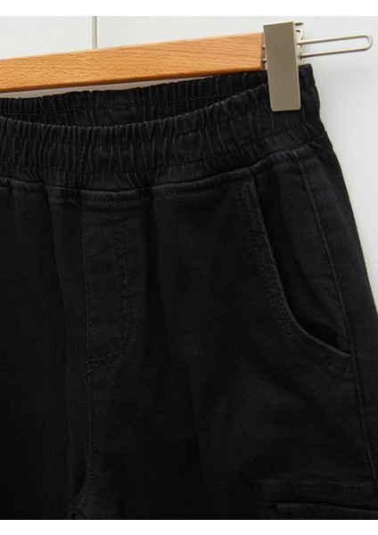 Beli Lastikli Erkek Çocuk Kargo Jean Pantolon modelleri