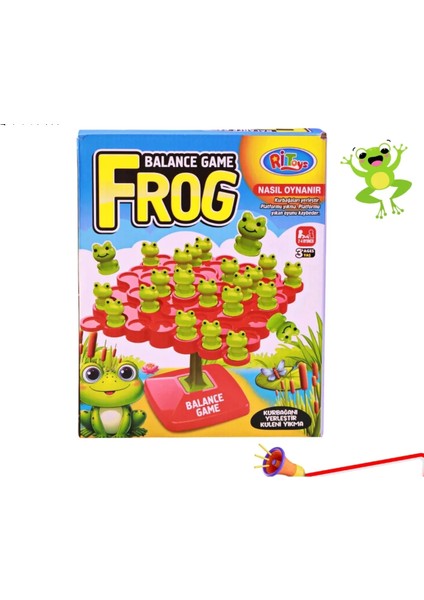 Saki Toys Ritoys Balance Game Frog 3005