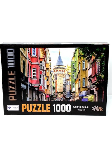 Galata Kulesi 48X68 1000 Parça Puzzle