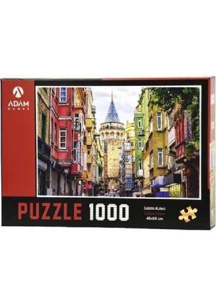 Galata Kulesi 48X68 1000 Parça Puzzle fiyatları
