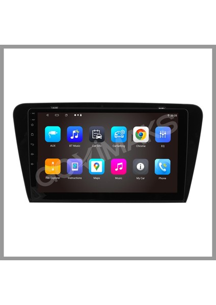 GOVİMAKS SKODA OCTAVİA 2013-2019 UYUMLU 8 GB RAM 128 GB HAFIZA ANDROID MULTIMEDIA TEYP