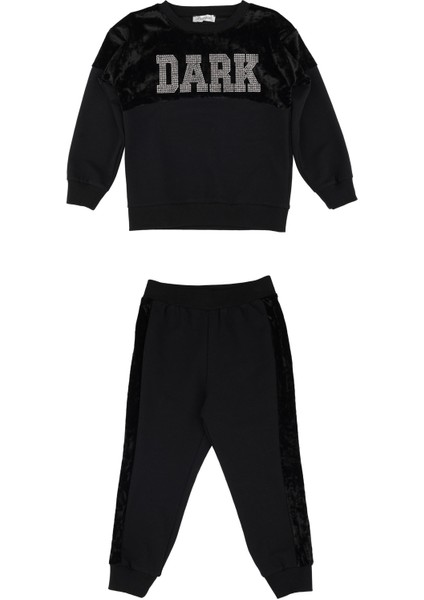 Kız Çocuk Kadife Detaylı Eşofman Takımı fiyatları