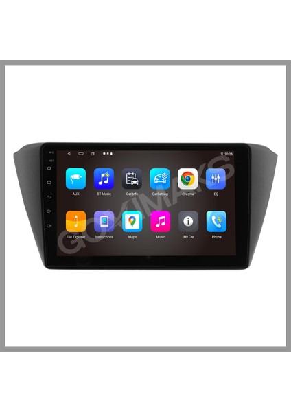 GOVİMAKS SKODA FABİA 2015-2021 UYUMLU 2 GB RAM 32 GB HAFIZA ANDROID MULTIMEDIA TEYP