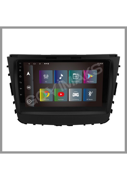 GOVİMAKS SSANYONG REXTON UYUMLU 4 GB RAM 64 GB HAFIZA ANDROID MULTIMEDIA TEYP