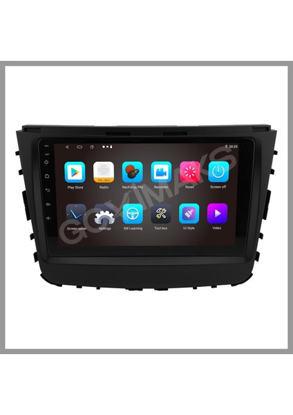 GOVİMAKS SSANYONG REXTON UYUMLU 2GB RAM 32GB HAFIZA ANDROID MULTIMEDIA TEYP