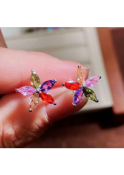 By Dilek Çetin Acessorry Çelik Multicolor Çiçek Model Kıkırdak Helix Tragus PIERCING(1ADET) fiyatları