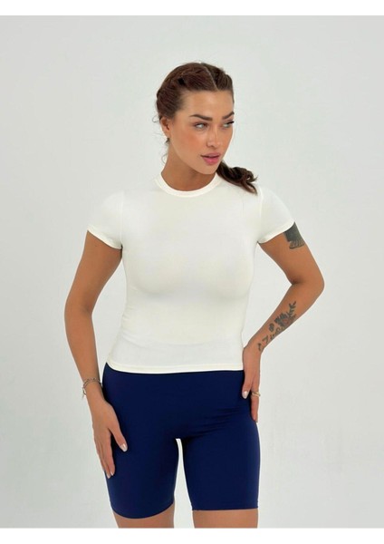 Fitted/vücuda Oturan Crop T-Shirt modelleri