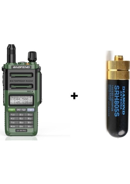 9r Pro Yeşil + Bıdık Anten