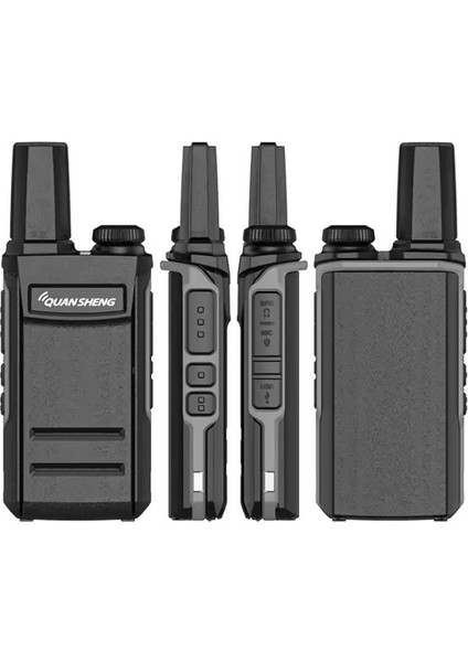 10 Lu Set Quansheng Tg-A1 Kulaklık Gezi Piknik Güzellik Merkezi Inşaat Şantiye Vinç Telsizi fırsatları