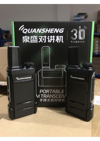 10 Lu Set Quansheng Tg-A1 Kulaklık Gezi Piknik Güzellik Merkezi Inşaat Şantiye Vinç Telsizi indirimleri