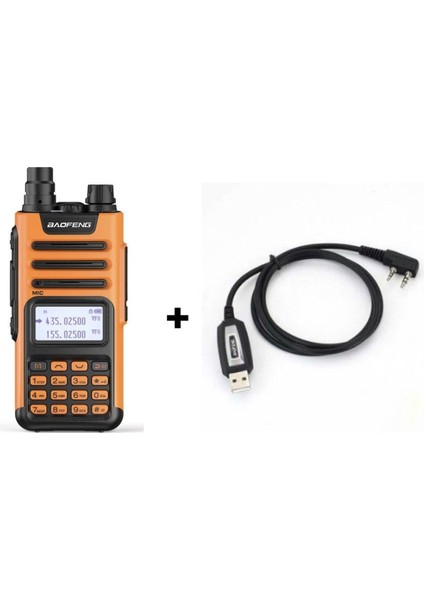 Uv-13 Pro Turuncu+Programlama Kablosu
