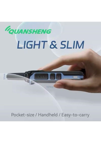 10 Lu Set Quansheng Türkçe Tg-A1 Tkstar Cafe Lokanta Kuaför Okul Karne Inşaat Şantiye Av Telsizi