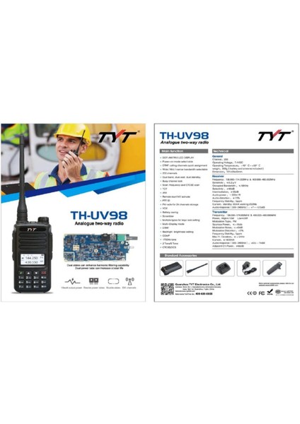 Th Uv-98 Dual Band El Telsizi