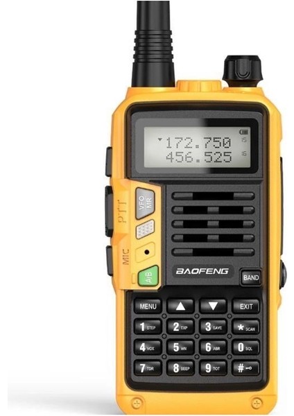 Uv-S9 Plus Sarı+Bıdık Anten Set
