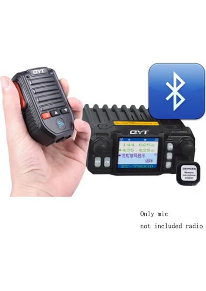 Kaitesi ile Qyt Bt-89 Bluetooth Kablosuz El Mikrofonu Hoparlör 8 Pin Qyt KT-8900 KT-8900R Vb Lerine