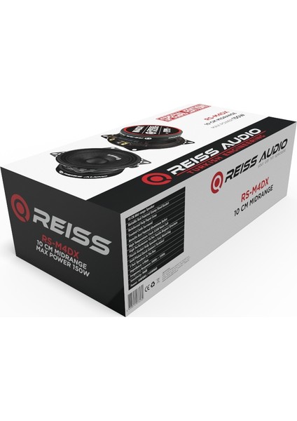 RS-M4DX 10 cm Mıdrange • Max Power 150W fırsatları