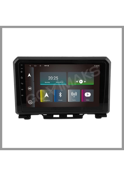 GOVİMAKS SUZUKİ JIMMY 2018-2020 UYUMLU 2 GB RAM 32 GB HAFIZA ANDROID MULTIMEDIA TEYP