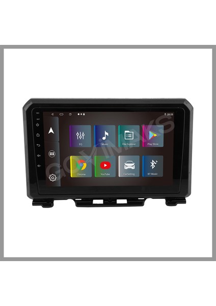 GOVİMAKS SUZUKİ JIMMY 2018-2020 UYUMLU 2 GB RAM 32 GB HAFIZA ANDROID MULTIMEDIA TEYP