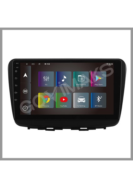 GOVİMAKS SUZUKI BALENO 2016-2018 UYUMLU 8 GB RAM 128 GB HAFIZA ANDROID MULTIMEDIA TEYP