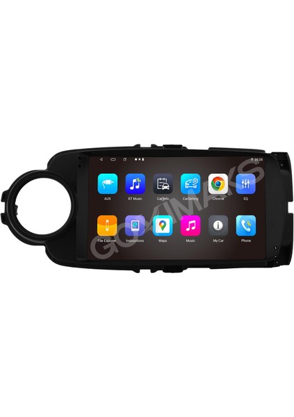 GOVİMAKS TOYOTA YARIS 2012-2019 UYUMLU SİYAH 2 GB RAM 32 GB HAFIZA ANDROID MULTIMEDIA TEYP