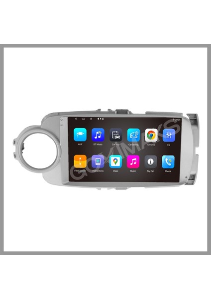 GOVİMAKS TOYOTA YARIS 2012-2019UYUMLU GRİ 2 GB RAM 32 GB HAFIZA ANDROID MULTIMEDIA TEYP