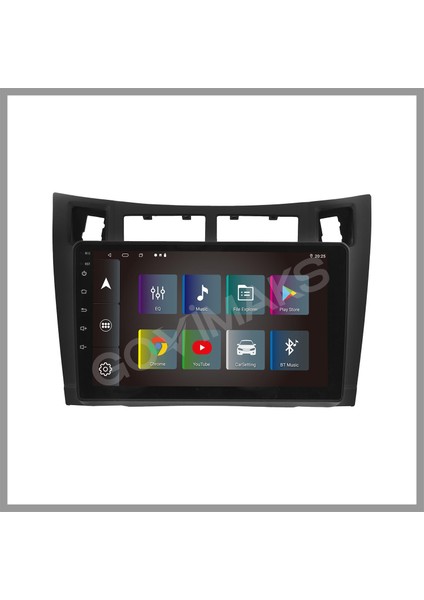 GOVİMAKS TOYOTA YARIS 2006-2011UYUMLU 2 GB RAM 32 HAFIZA ANDROID MULTIMEDIA TEYP