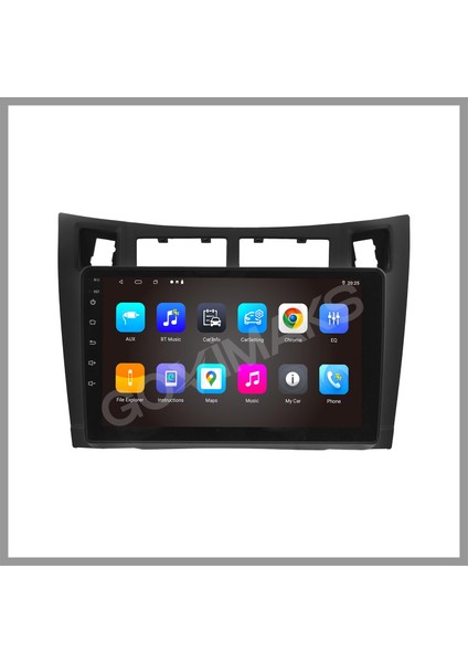 GOVİMAKS GOVİMAKS TOYOTA YARIS 2006-2011 4 GB RAM 64 HAFIZA ANDROID MULTIMEDIA TEYP