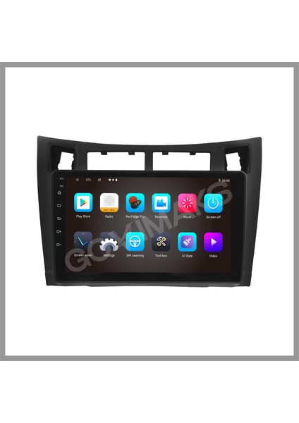 GOVİMAKS GOVİMAKS TOYOTA YARIS 2006-2011 4 GB RAM 64 HAFIZA ANDROID MULTIMEDIA TEYP