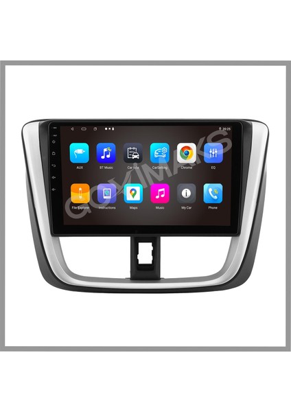 GOVİMAKS TOYOTA VIOS YARIS 2016-2019 UYUMLU 2 GB RAM 32 HAFIZA ANDROID MULTIMEDIA TEYP modelleri