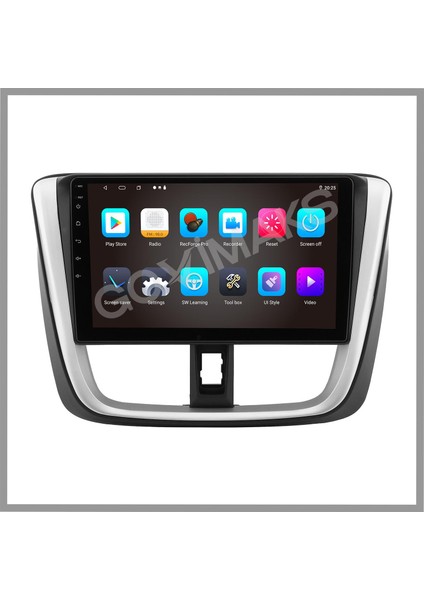 GOVİMAKS TOYOTA VIOS YARIS 2016-2019 UYUMLU 8 GB RAM 128 HAFIZA ANDROID MULTIMEDIA TEYP