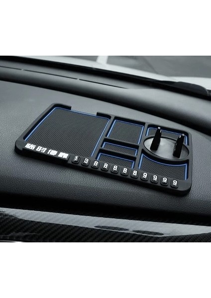 Yeni Torpido Üstü Numaratörlü Telefon Tutucu Kaydırmaz Mat Kampanya