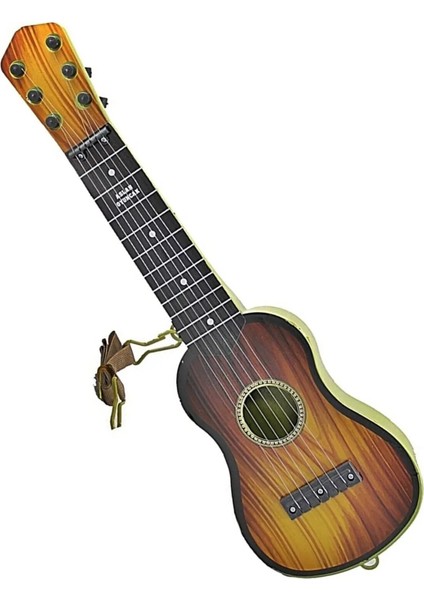 Ispanyol Gitar Ayarlanabilen 6 Telli Çocuk Gitar Oyuncak 50 cm