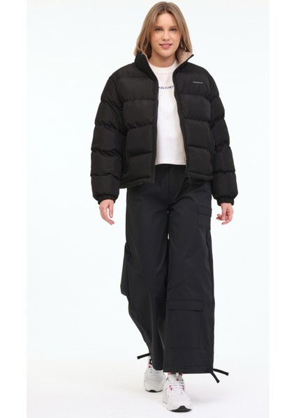 Wl Elısa 2GF724 4pr Siyah Kadın Kısa Kaban modelleri