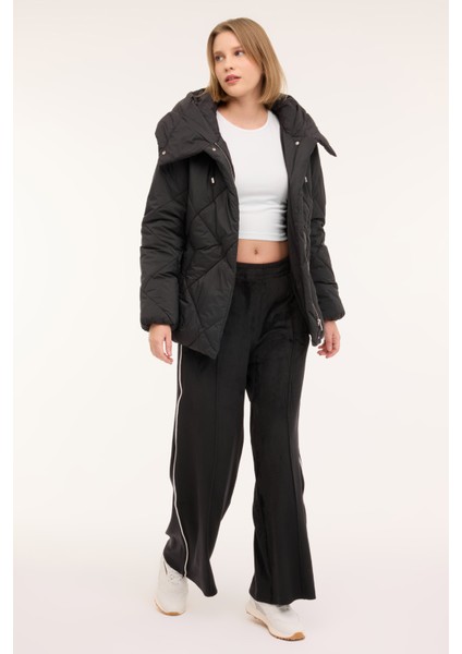 Wl Kelly 2GF800 4pr Siyah Kadın Kısa Kaban modelleri