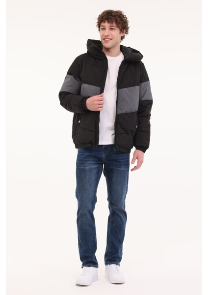 ml Bagx Coat 4pr Siyah Erkek Kısa Kaban modelleri