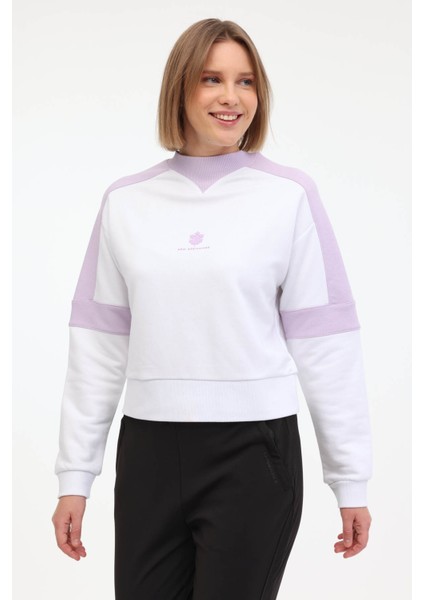 Wl Ulıana 16CFS-06 4pr Beyaz Kadın Sweatshirt