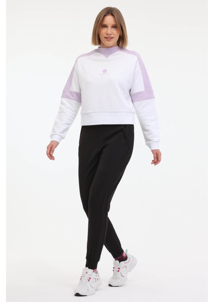 Wl Ulıana 16CFS-06 4pr Beyaz Kadın Sweatshirt modelleri