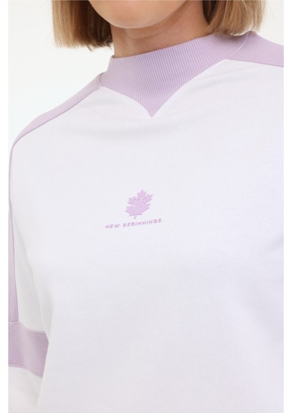 Wl Ulıana 16CFS-06 4pr Beyaz Kadın Sweatshirt fırsatları