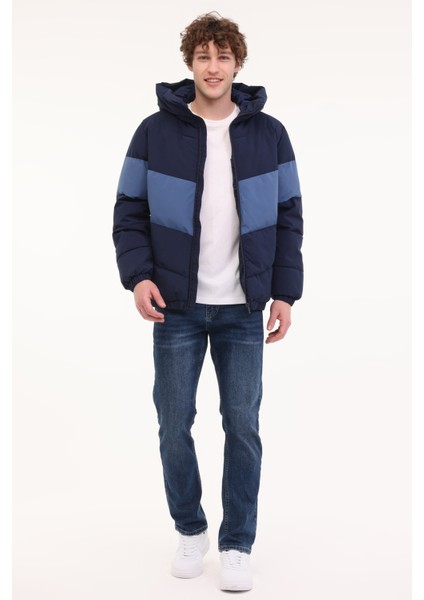 ml Bagx Coat 4pr Lacivert Erkek Kısa Kaban modelleri