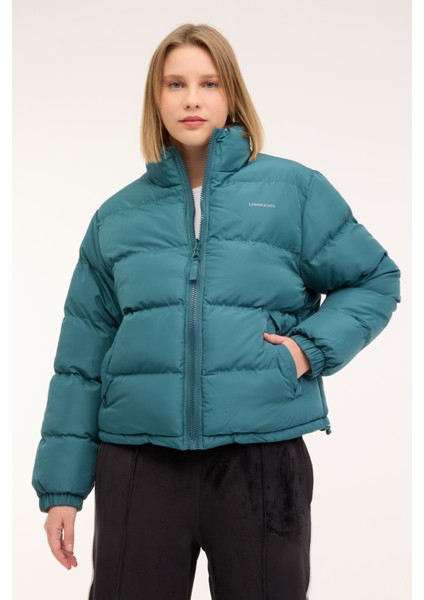 Wl Elısa 2GF724 4pr Yeşil Kadın Kısa Kaban