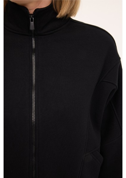 Wl Faye 18SS411 4pr Siyah Kadın Eşofman Üstü fırsatları