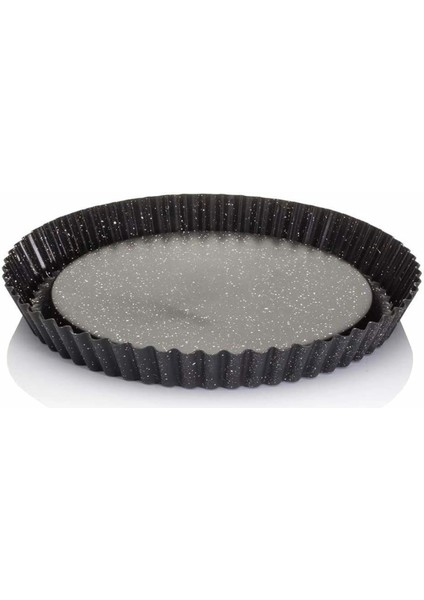 28 cm Granit Yanmaz Yapışmaz Turta ve Tart Kalıbı | Turta, Tart, Kek Kalıbı Siyah indirimleri